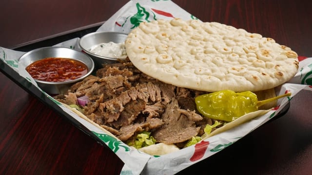Gyro Sandwich.